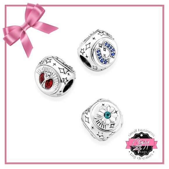 Clover, Horseshoe & Ladybug Three-sided Charm - Picture 1 of 12